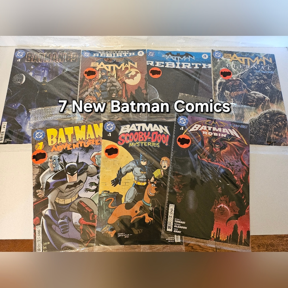 New Batman Comic Books (7 total)